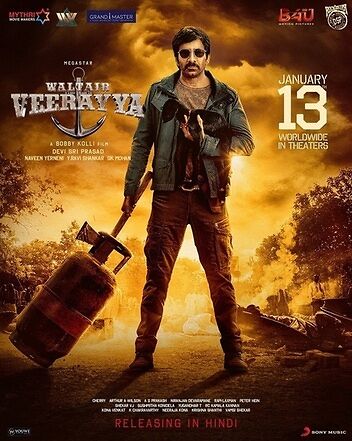 Waltair Veerayya 2023 Hindi Dubbed Predvd 33235 Poster.jpg